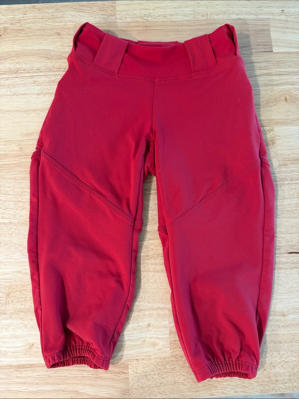 Bellalete red softball pants Youth M